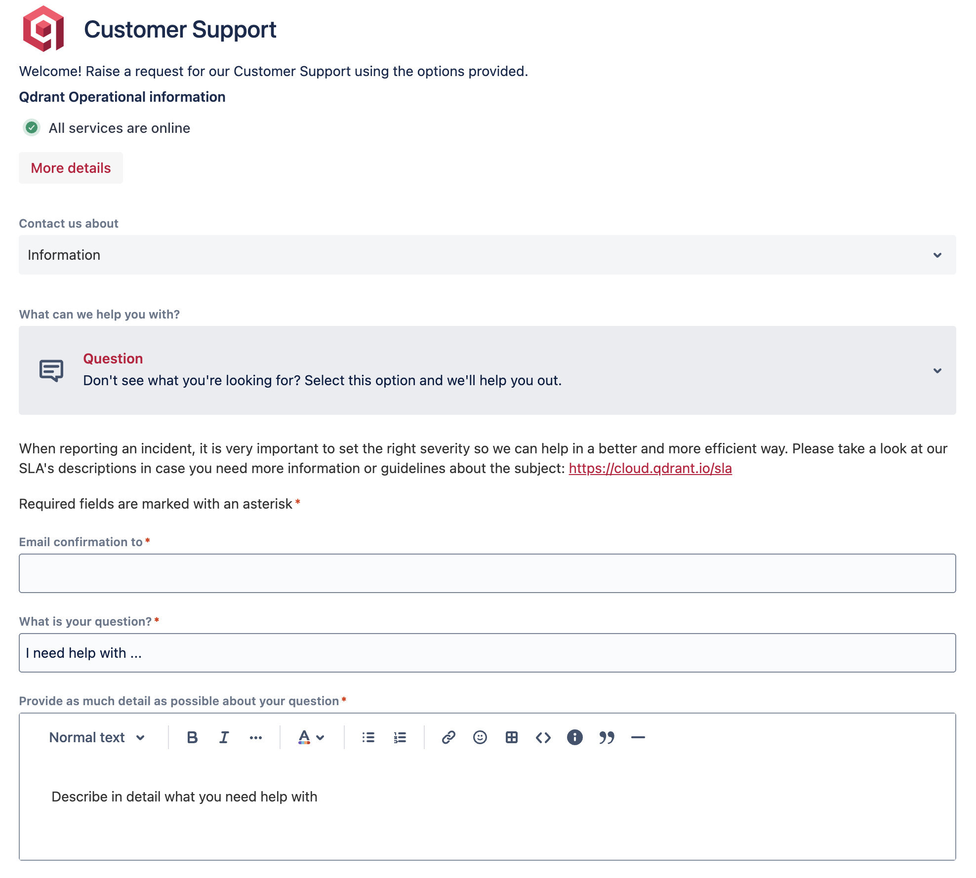 Support Portal